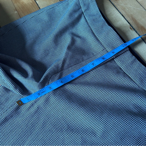 Aritzia Babaton Numero Grey Houndstooth Tailored Slit Hem Pants - Picture 9 of 13